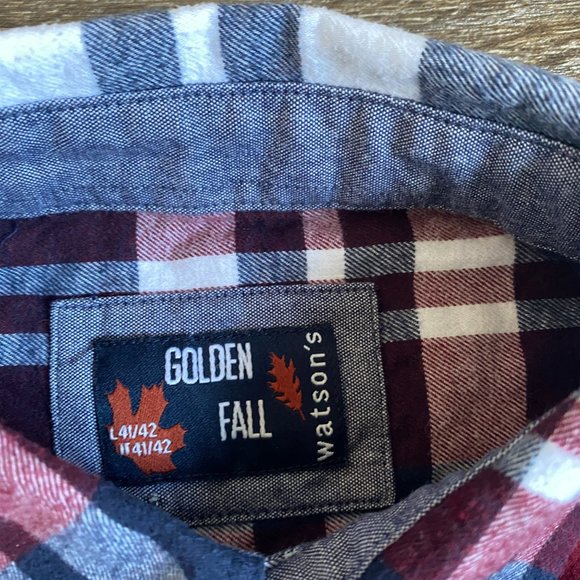 LOT of 2 Plaid Flannel Shirts - Picture 11 of 12